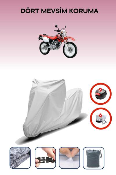 Breen Gray Rear Bag Lock Incompatible Honda Xr 250 R Compatible Motorcycle Ta...