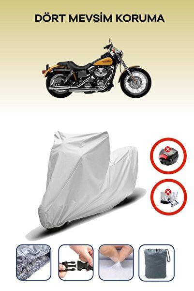 Breen Gray Rear Bag Lock Incompatible Harley-Davidson Dyna Low Rider Fxdli Co...