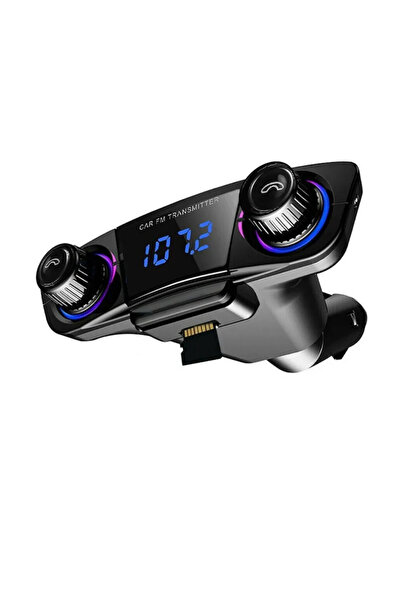 TodayShop Transmițător FM auto cu player MP3, Bluetooth și funcție de încărca...