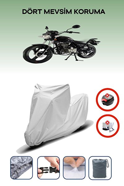 Breen Gray Rear Bag Lock Incompatible Mondial 150 Mr Compatible Motorcycle Ta...