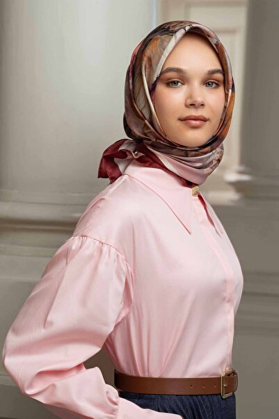 Armine Nostalji Serisi Sura İpek Eşarp 9211DS