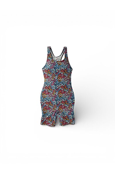 TooHot Girl's Zigzag Shorts Swimsuit