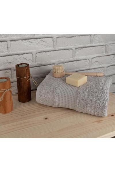 Baveno Prosop de mână și față din bumbac moale, cu borduri colorate, 60x110 cm