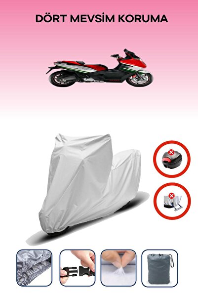 Breen Gray Rear Bag Lock Incompatible Gilera Gp 800 Compatible Motorcycle Tar...