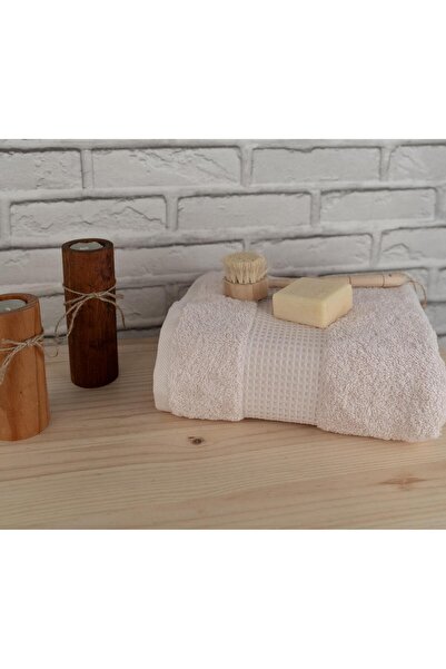 Baveno Prosop de mână și față din bumbac moale, cu borduri colorate, 60x110 cm