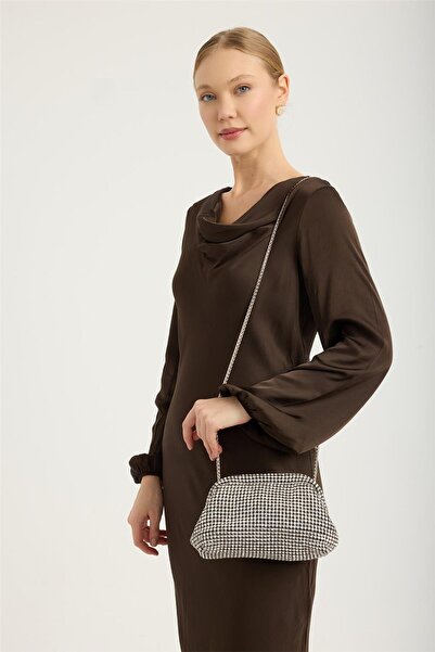 HomeStore Evening Dress Full Stone Magnetic Bag