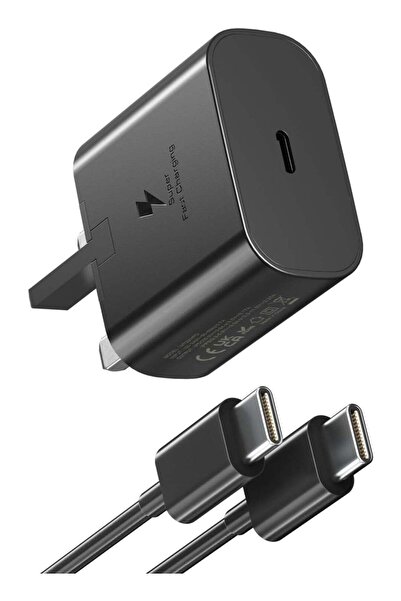 Generic شاحن USB-C بقوة 25 واط، شاحن سريع - محول شحن جداري من النوع C بتقنية ...