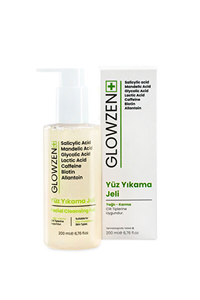 Glowzen Plus جل التنظيف جلوزن+ للبشرة الدهنية والمختلطة
