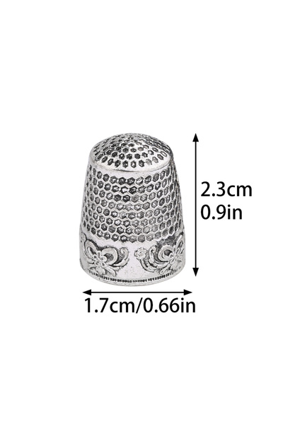 Choice7 type7 KRABALL Vintage Ring Thimble For Sewing Fingers Cover Protectin...