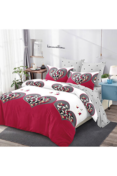 Pucioasa Bed linen for double bed 2 people Pucioasa, 6 pieces, Finet, DREAM-0224