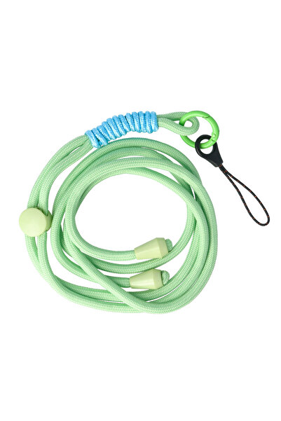 SEP Mint textile mobile phone lanyard