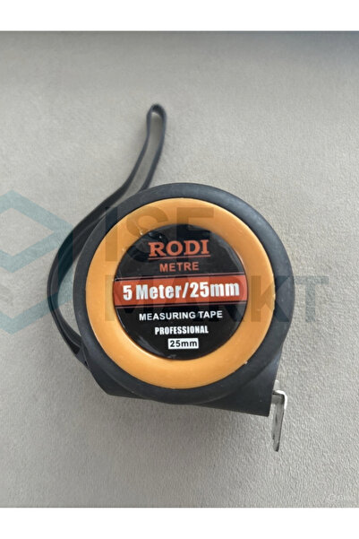 ISF MARKT 1 قطعة - متر قياس رودي 5 أمتار/25 ملم - شريط قياس احترافي