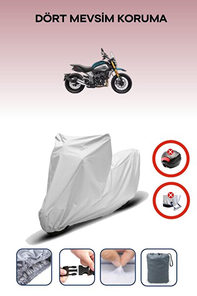 Breen Grey Rear Bag Lock Incompatible Cfmoto 700Cl-X Adv Compatible Motorcycl...