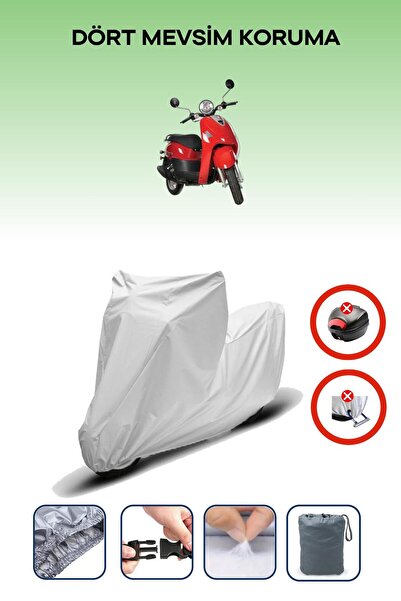 Breen Gray Rear Bag Lock Incompatible with Kanuni Pony 50 Compatible Motorcyc...