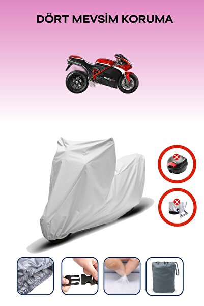 Breen Gray Rear Bag Lock Incompatible Ducati 848 Evo Corse Se Compatible Moto...