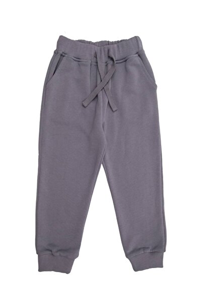 Ozmoz By Mukadder Özden Organic Anthracite Winter Little Boys' Sweatpants