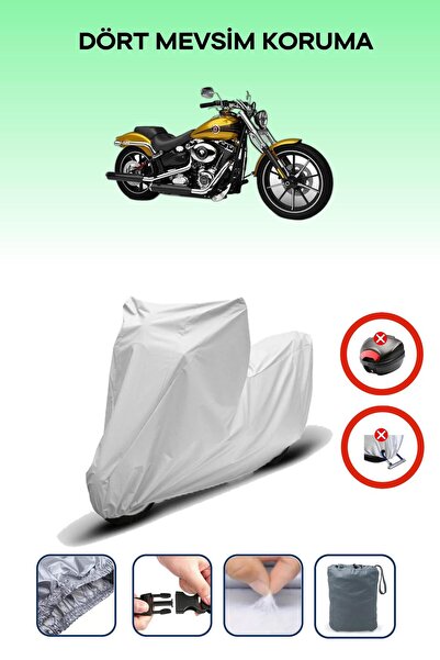 Breen Grey Rear Bag Lock Incompatible Harley-Davidson Softail Breakout Fxsb C...