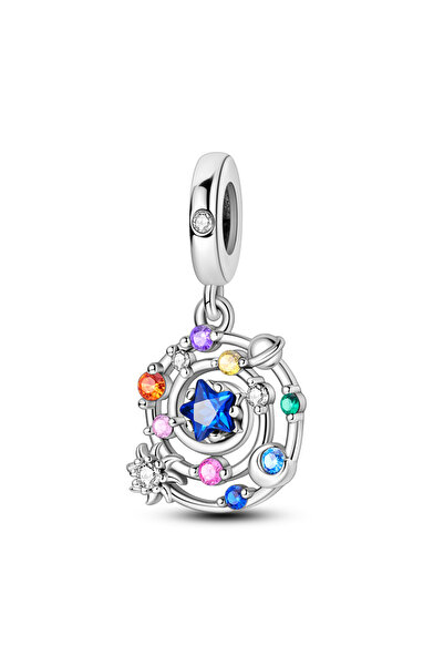 Choice KTC1229 قلادة من الفضة الإسترليني عيار 925 أصلية 100% على شكل نجمة وشم...