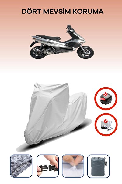 Breen Gray Rear Bag Lock Incompatible Piaggio Runner 180 Compatible Motorcycl...