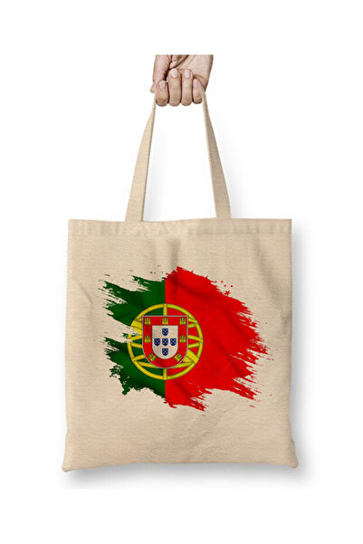 Toyaso Nicola Tesla White Tote Bag Long Handle Shopping Bag Beach Bag