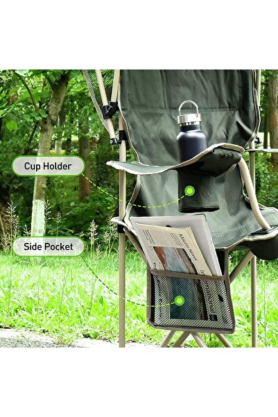 Generic GARILDLVE Folding Camping Chair with Canopy