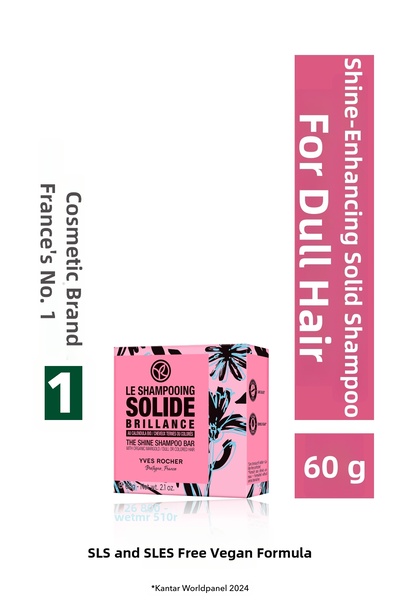 Yves Rocher شامبو لامع - شعر بلا علبة / بريلانس - خالي من SLS، SLES، خالي من ...