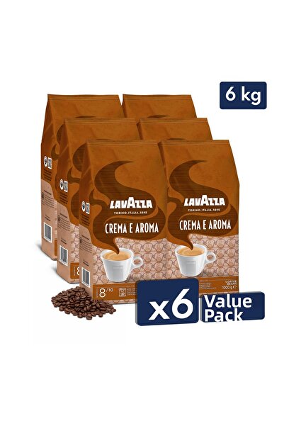 LavAzza كريم إيه أروما إسبريسو قهوة مطحونة 6 عبوات مميزة |   1 كجم × 6 عبوات