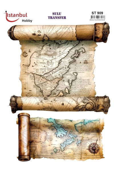 İstanbul Hobi Water Transfer Paper 25X35Cm St-909