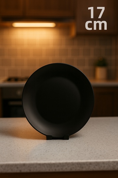 PEARSTORE 17 cm Oval Round Serving Plate Dessert Plate Polycarbonate, Dessert...