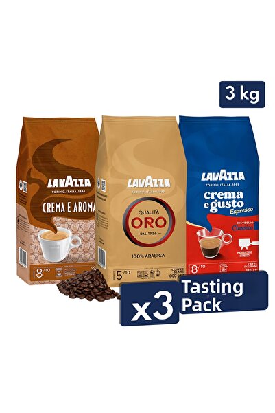 LavAzza كواليتا أورو، كريما إي غوستو، كريما إي أروما قهوة حبوب 1 كجم |   حزمة...