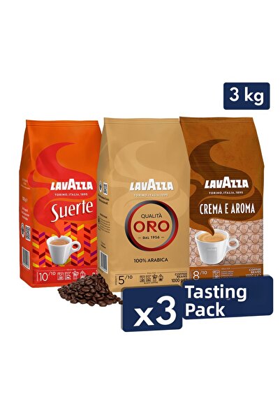 LavAzza قهوة كواليتا أورو، كريما إي أروما، سويرتي تشيكيركد 1 كجم |   حزمة ممي...