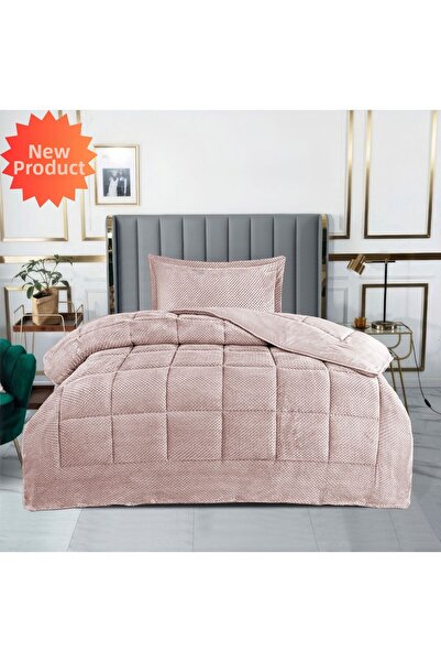 GOBLETTE HOME Carmen Series Single Bedspread Set | 180X230 cm Popcorn Texture...
