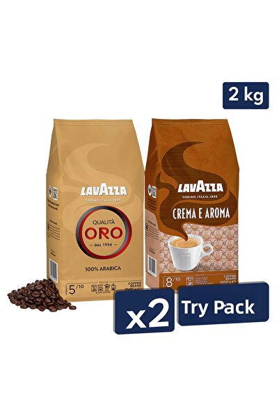 LavAzza كواليتا أورو، كريما إي أروما قهوة حبوب 1 كجم |   حزمة مقدمة للتقاعد م...