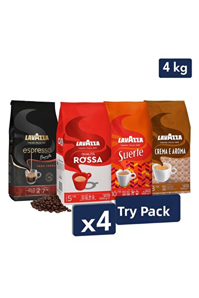 LavAzza كواليتا روسا + سويرتي + كريما إي أرامو + إسبرسو باريستا جران كريما كو...