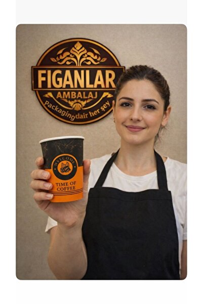 figanlar ambalaj Pahare de carton de 7 oz, 100 de bucăți, groase