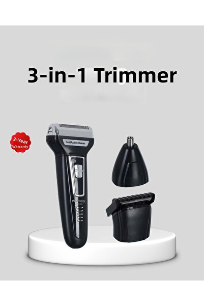 COjans ماكينة حلاقة إنسوا ثلاثية الرؤوس - 3 رؤوس قص مختلفة، محرك قوي، استخدام...