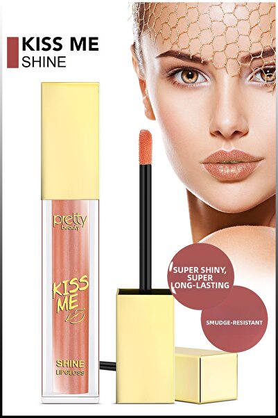 BSR SHOWROOM Kiss Mee Shine Lipgloss 24 Hour Lasting Radiance Lipstick Pb-170b