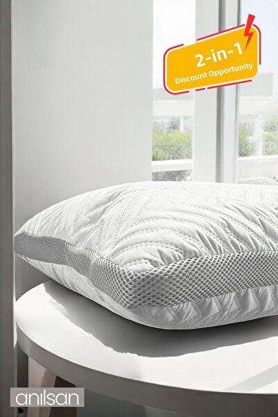Anılsan Двустранна възглавница с климатизация - 50x70 - 800 г