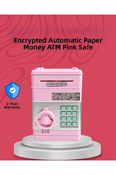 ZERO LAND SPTRNS Електронна, защитена с парола, автоматична касичка за монети...