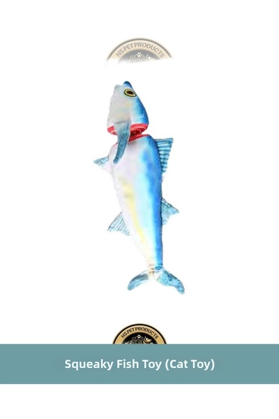 Afp Catnip Squeaky Fish Cat Toy