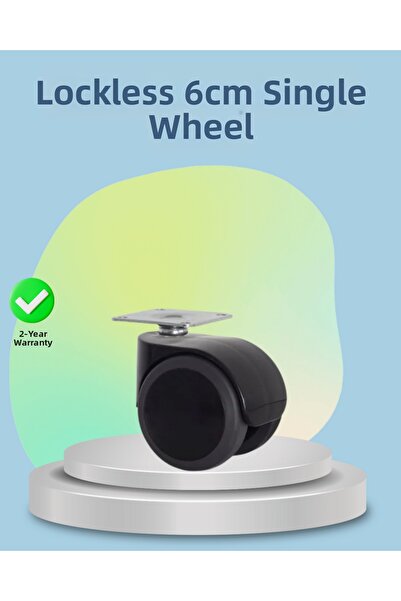 ZERO LAND عجلة أثاث DRNDS 6 سم بدون قفل (122922) للبيع الفردي