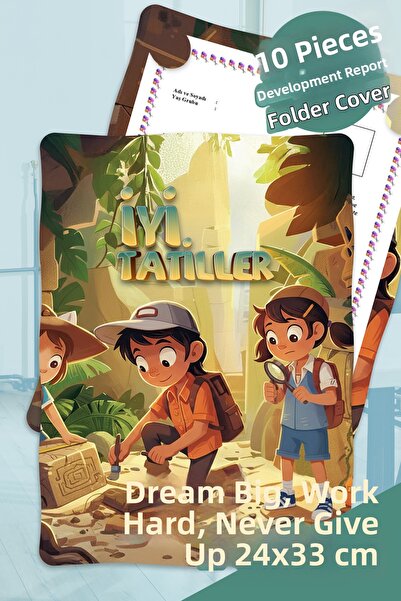 colortouch Παιδική θήκη για αναφορά αποτελεσμάτων 2ης τάξης A4 (Κάλυμμα) για ...