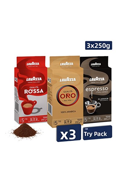 LavAzza كواليتا أورو + كواليتا روسا + قهوة اسبريسو كلاسيكية إيطالية مفلترة (2...