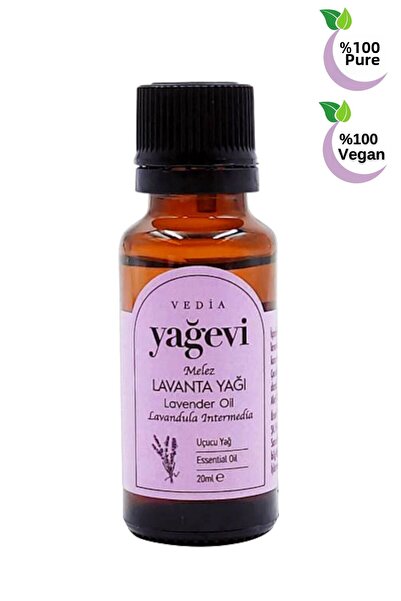 Yağevi زيت اللافندر الهجين العطري النقي 20 مل للنوم والتوتر والعناية بالبشرة