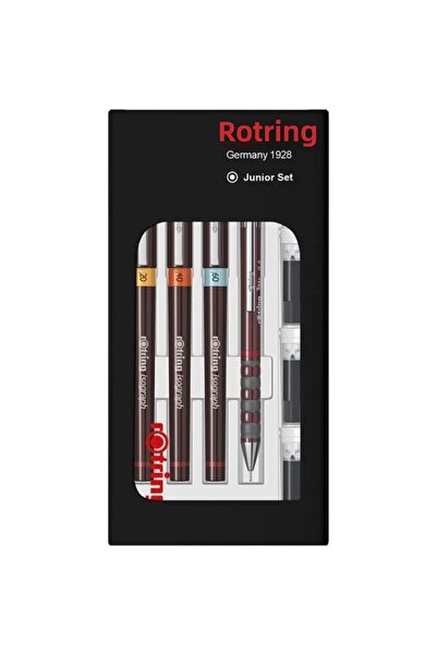 Rotring مجموعة أقلام سوبرتريند إيزوجراف رابيدو للناشئين (0.2-0.4-0.6 مم) + 0....
