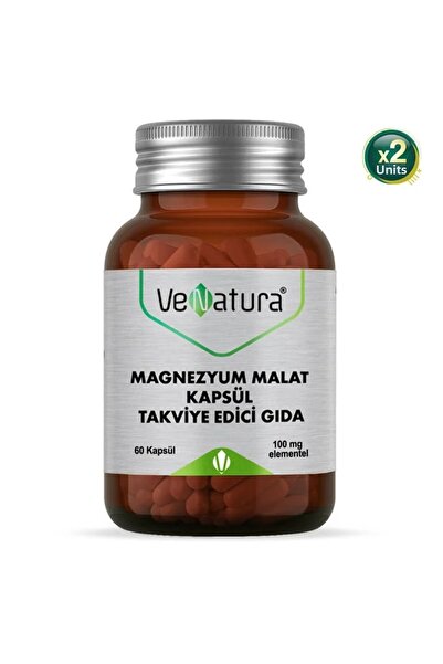 VeNatura Magnesium Malate 60 Capsules 2 Pieces