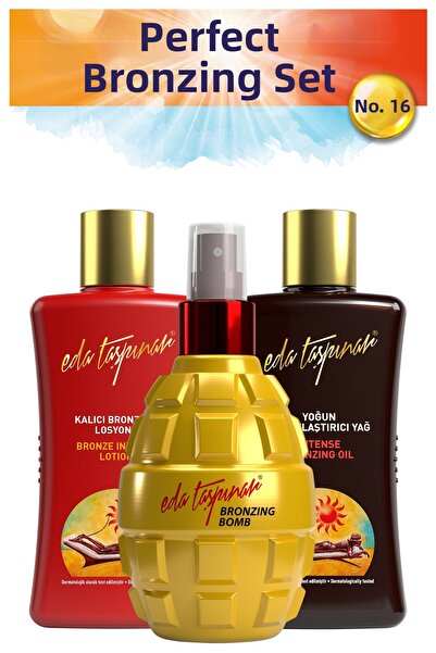 Eda Taşpınar Tan Perfect Set No.16 - Bomb Spf0 Lotion