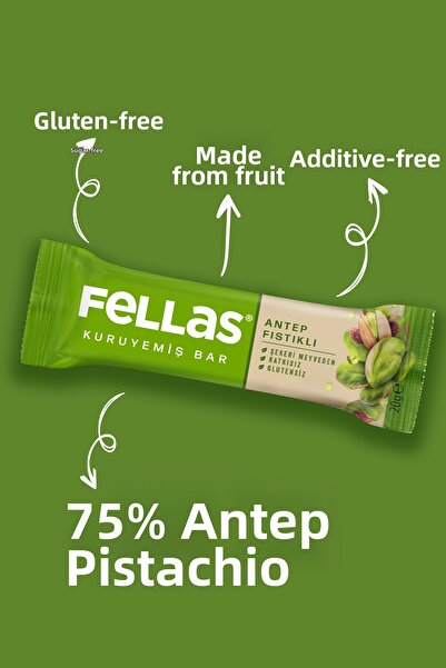 Fellas Pistachio Nut Bar 6-Piece Trial Box