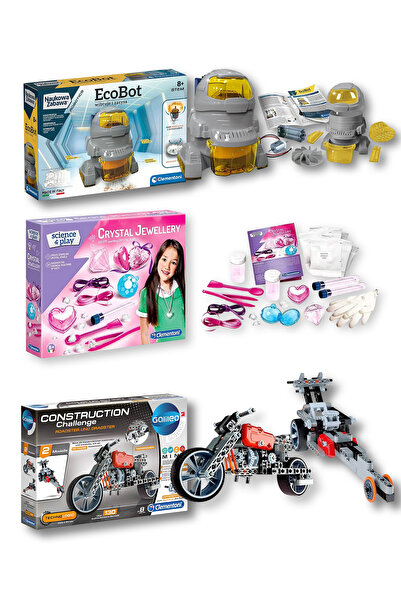 Taimi لعبة روبوت فراغ + دراجة رودستر ودراجة دراغستر مكونة من + لعبة كليمنتوني...