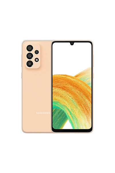 Samsung Yenilenmiş Samsung Galaxy A33 128 GB Turuncu (12 Ay Garantili) - B Grade